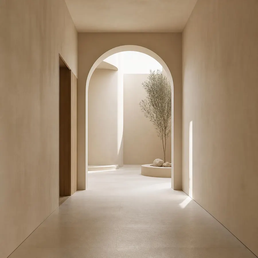Sala Zen di Nodō a Torino, spazio dei trattamenti individuali